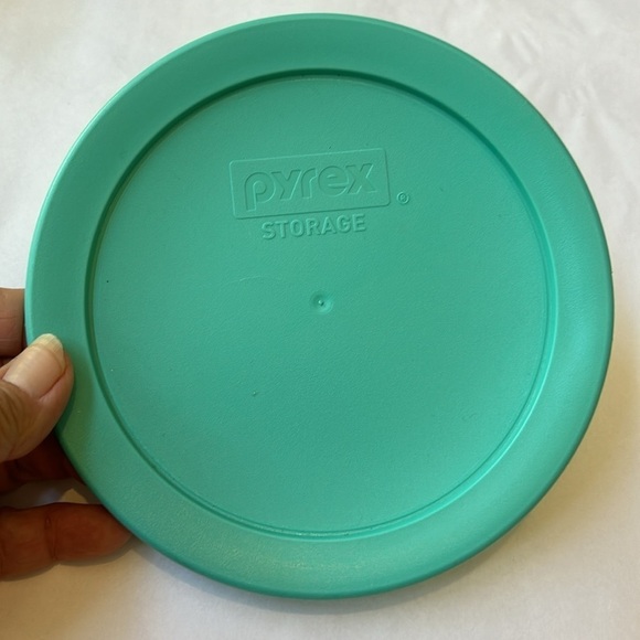 Pyrex Set of 3 Glass Turquoise Blue Pinwheel Serving Bowls - Picture 7 of 13